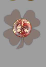 鬼白新婚纪念 樟木胸针