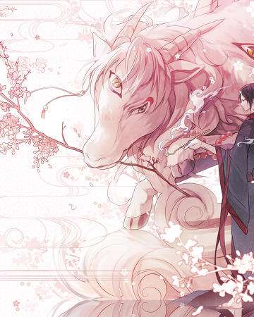《樱花与神兽》