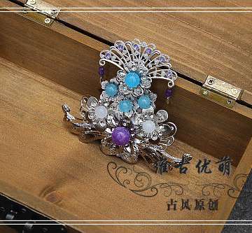 纯手工原创清新淑女向古风饰品