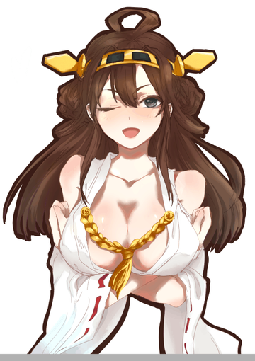 舰队collection-金刚，大和鼠标垫