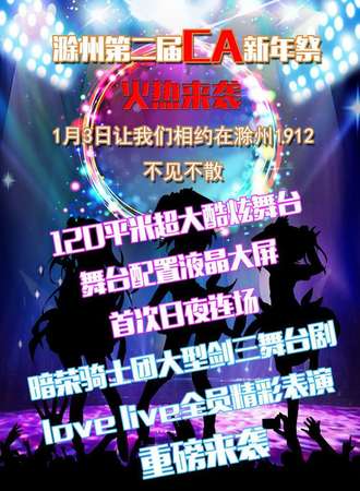 滁州第二届China anime 新年展