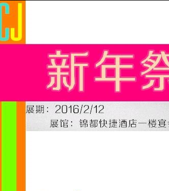 盘锦第一届CJ新年展