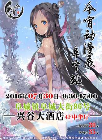 今宵动漫展---阜宁站