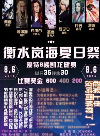 2016衡水岚海动漫夏日展