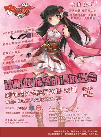 2017沈阳倾城展动漫展览会
