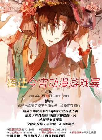 2017宿迁今宵动漫游戏嘉年华