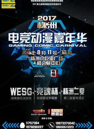 2017株洲电竞动漫嘉年华