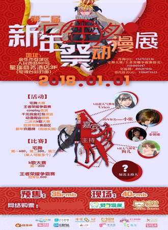金华第二届新年展动漫展