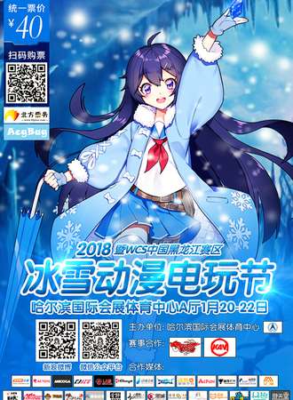 2018暨WCS中国黑龙江赛区冰雪动漫电玩节