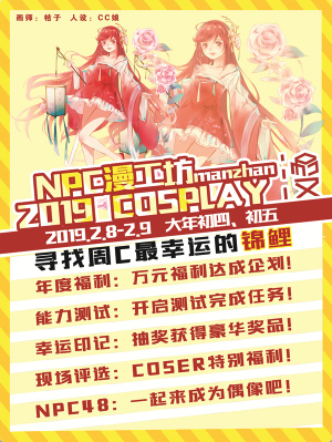 NPC漫工坊2019cosplay