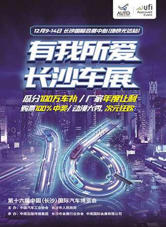 第十六届中国（长沙）2020国际汽车博览会