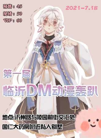 临沂第一届dm动漫轰趴