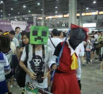 苦力怕纸袋