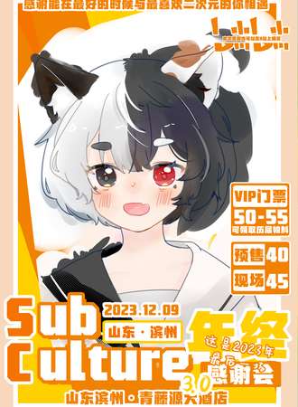 滨州·Sub-Culture动漫游戏嘉年华3.0年终感谢会