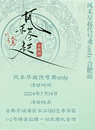 合肥·风禾尽起代号鸢ONLY