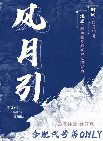 合肥·风月引代号鸢同人only