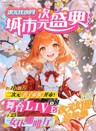 【免费活动】滨海·幻想物语次元狂欢月·城市次元盛典