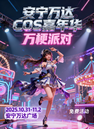 【免费活动】安宁·万达COS嘉年华万梗派对