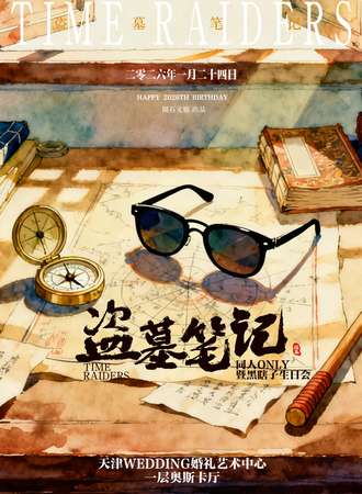 天津·陨石·盗墓笔记同人only·黑眼睛生日会